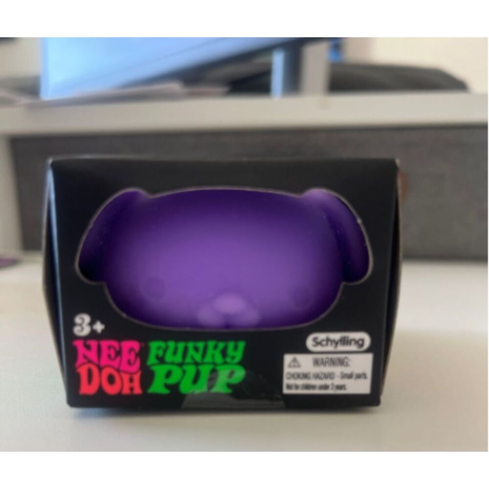 Needoh Funky Pup Purple Toy